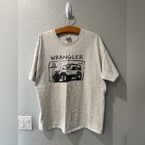 Vintage Jeep Wrangler Desert Off Road Shirt #1 Size Large Bin 1